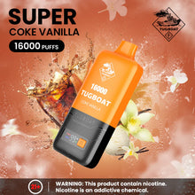 Load image into Gallery viewer, Tugboat 16000 (50mg) Puff Disposable Pod