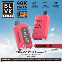 Load image into Gallery viewer, BLVK Bar - Elite 40k Disposable Nic & Ice Control, 50MG