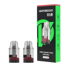 Load image into Gallery viewer, Vaporesso - VIBE Dual 0.6ohm/0.8ohm Mesh Smart Pod,(4.5ml)