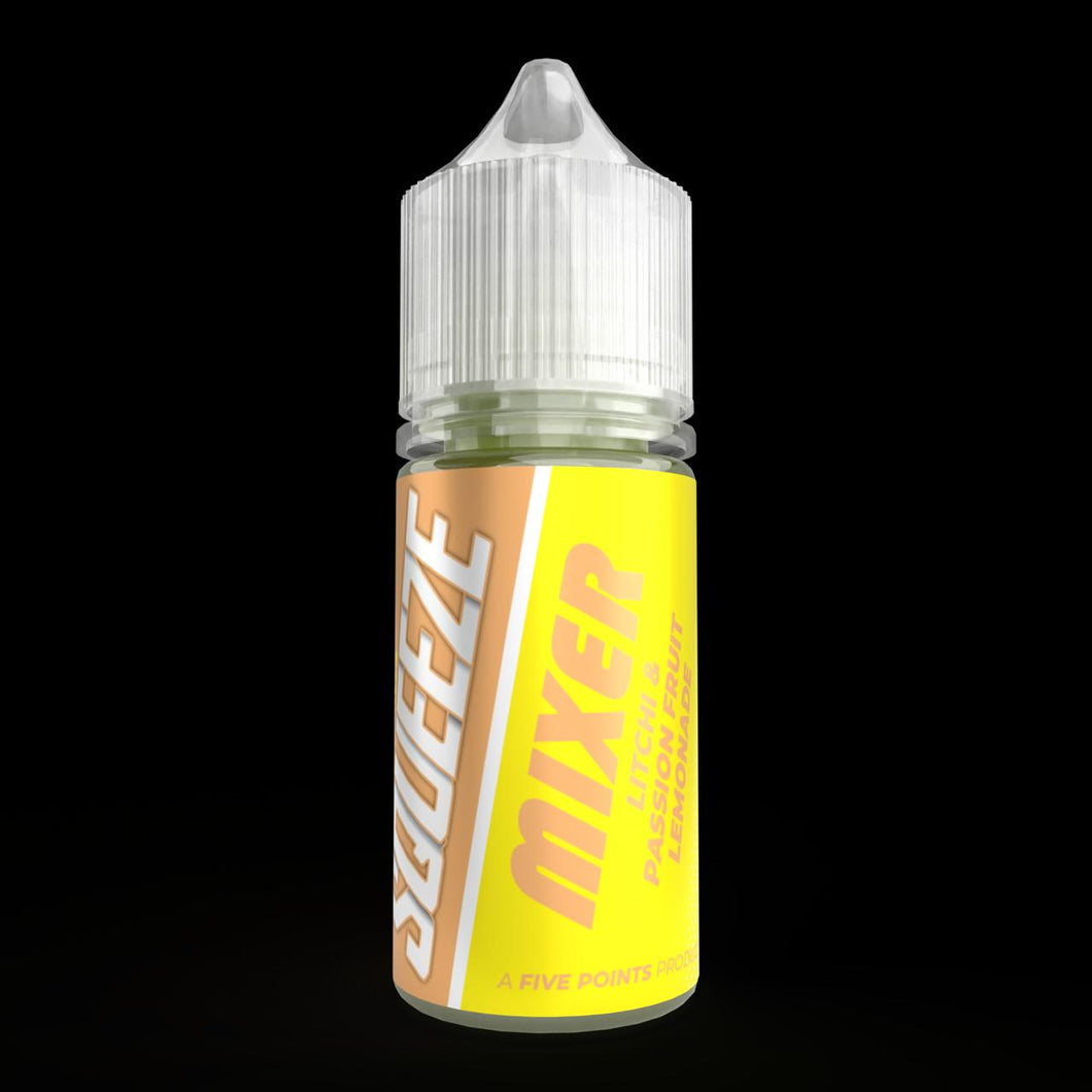 Five Points LONGFILL - Passion Fruit & Litchi Lemonade Salt/MTL 30ML Squeeze