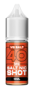 SSL - VG Base 40mg Salt Nic Shot, 15ml