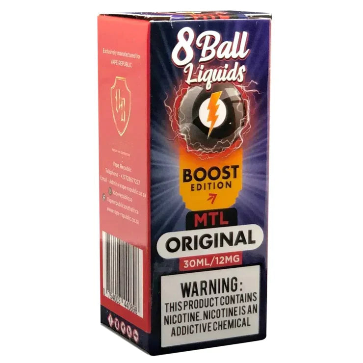 8 Ball - Boost Original MTL 12mg, 30ml