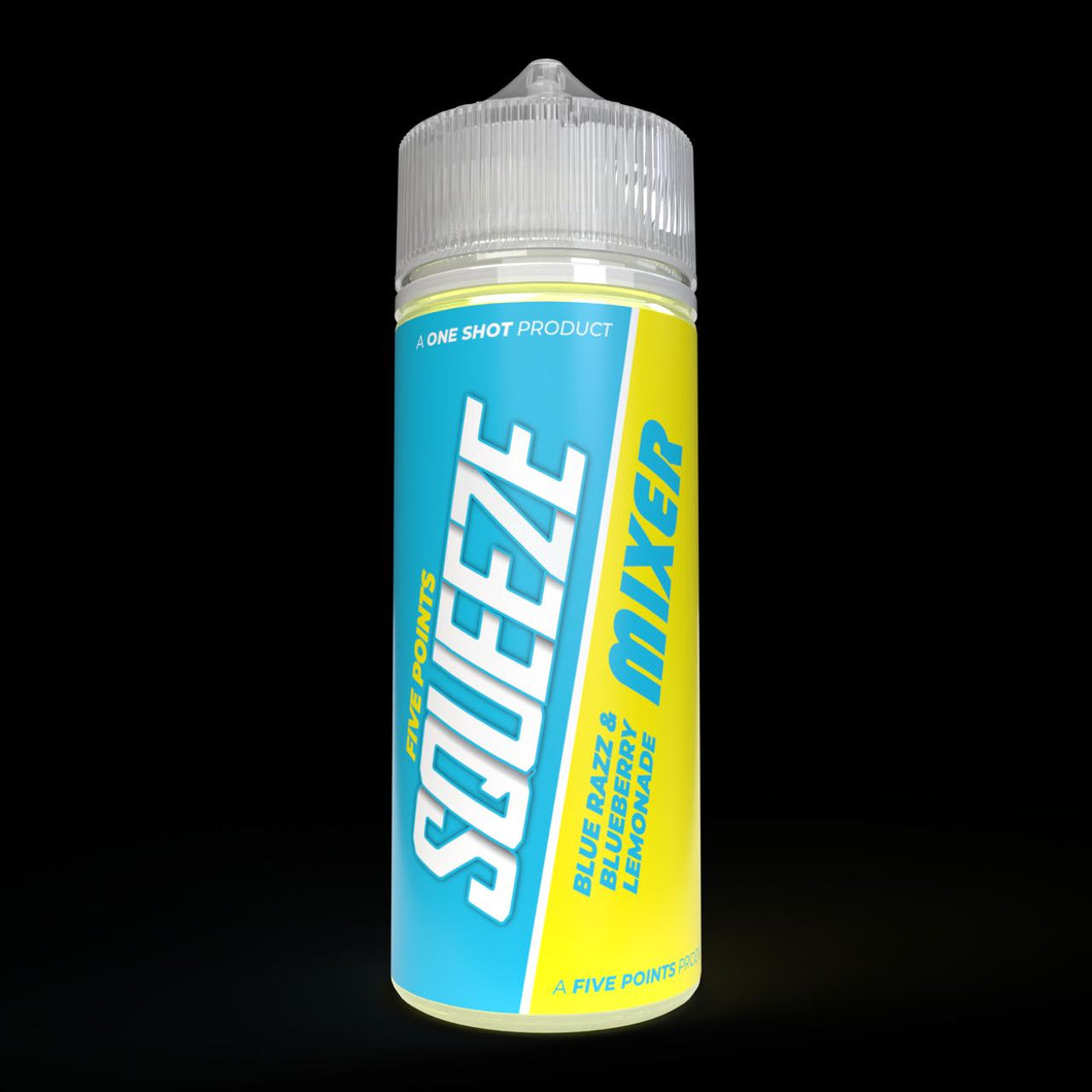 Five Points LONGFILL - Squeeze: Blue Razz & Blueberry Lemonade 120ml