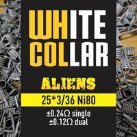 Load image into Gallery viewer, White Collar Coils - nano Aliens grey
