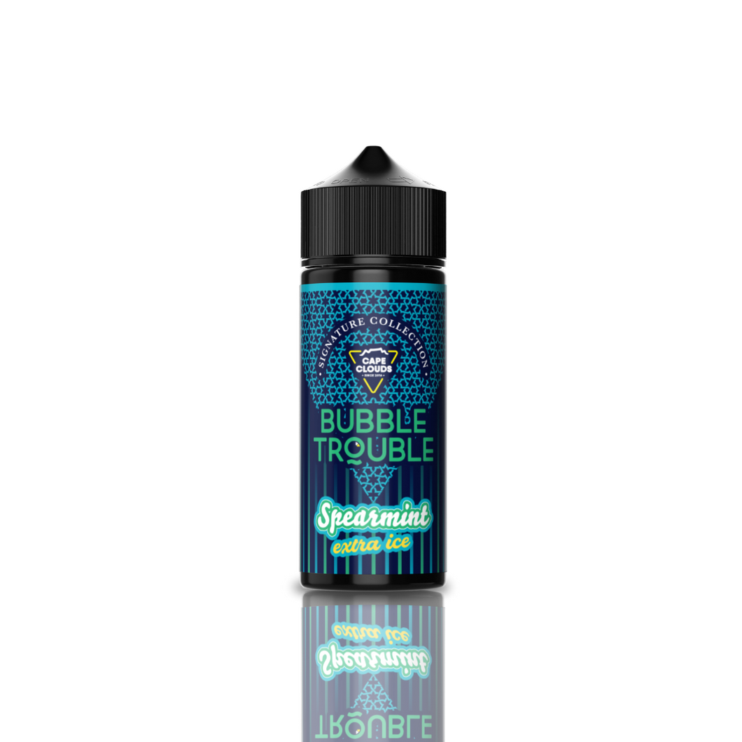 Cape Clouds LONGFILL - Bubble Trouble Spearmint Extra Ice 120ml