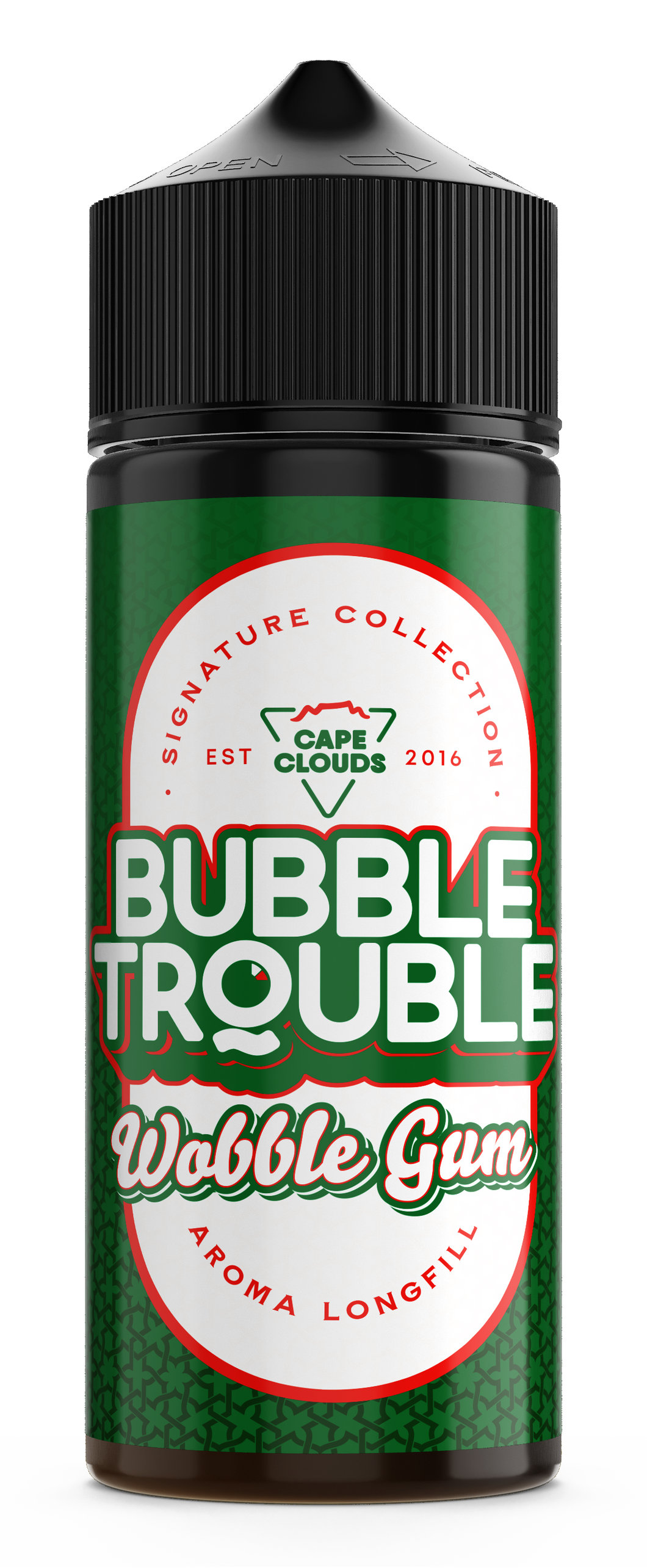 Cape Clouds LONGFILL - Bubble Trouble Wobble Gum, 120ml