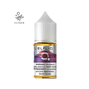 Elfliq - Blueberry Sour Raspberry (50mg) Nic Salts, 30ml