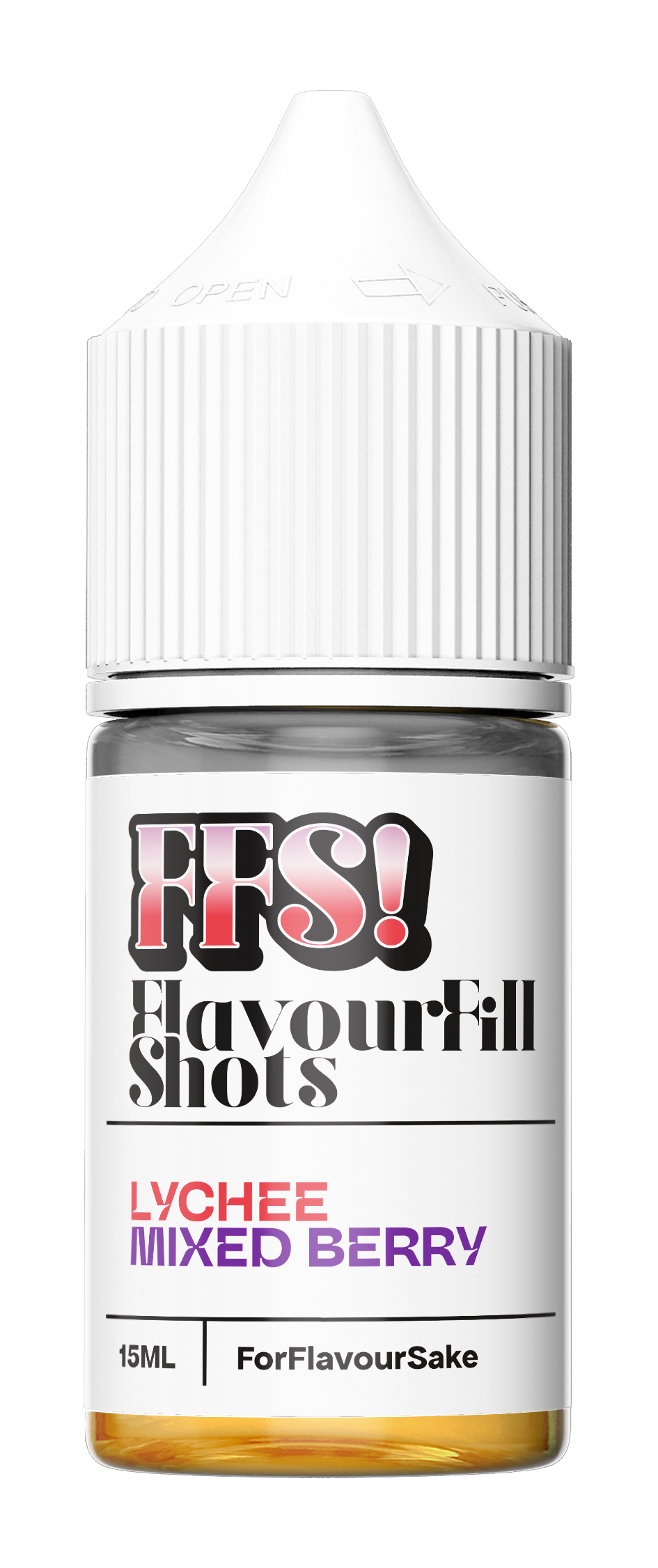 FlavourFill Shots LONGFILL- FFS! Lychee Mixed Berry Salt/MTL 30ML