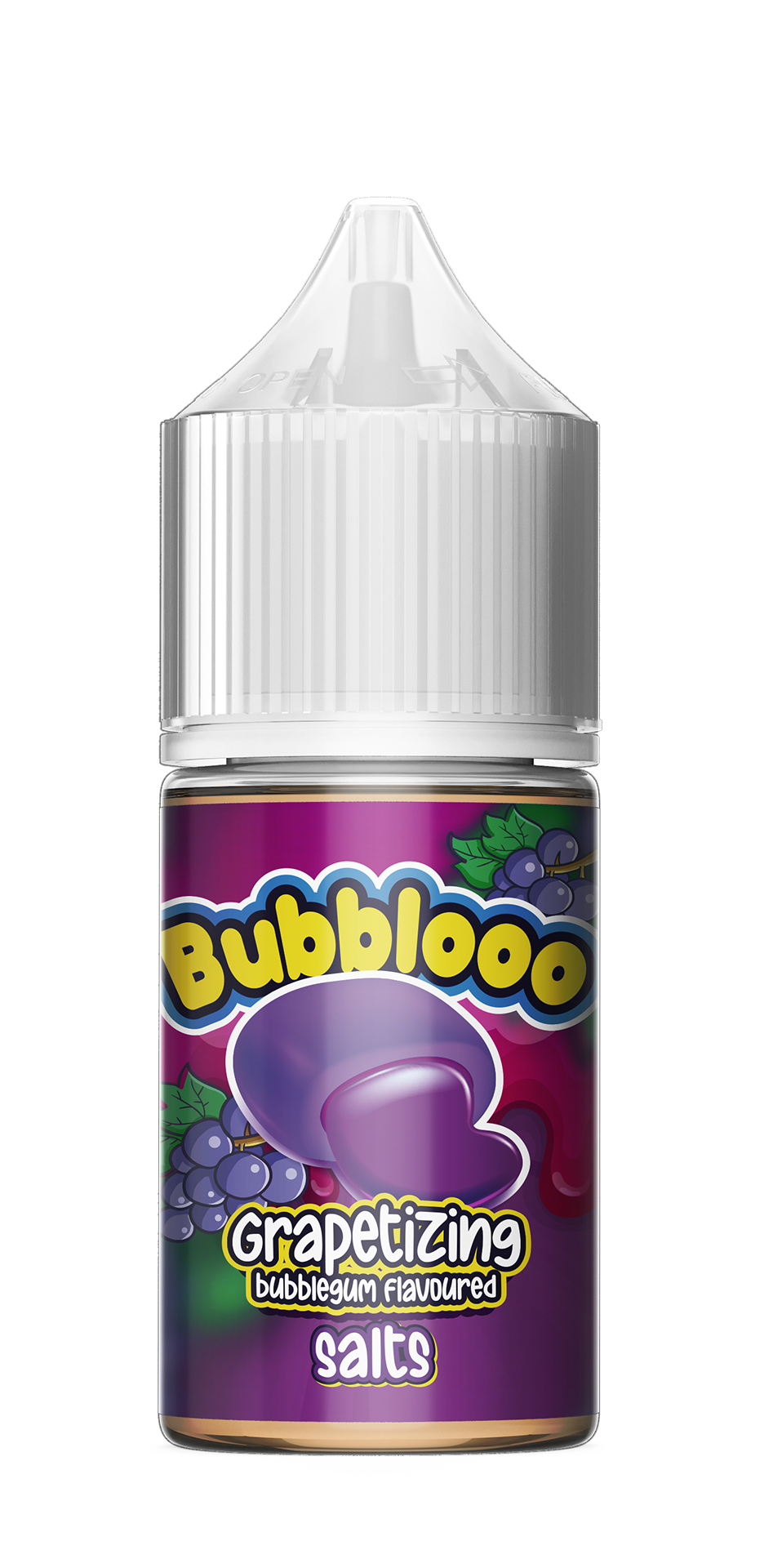 Fresh E-liquid - Bubbloo Grapetizing Bubblegum Flavoured SALTS 30ml