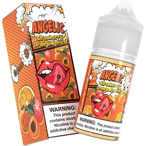 Angelic - Strawberry Orange Apricot (30mg) Nic Salts, 30ml