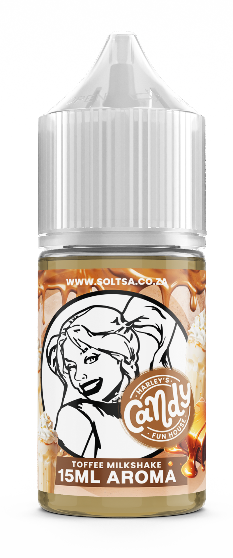 SOLT LONGFILL - Toffee Milkshake MTL/Salt 30ML