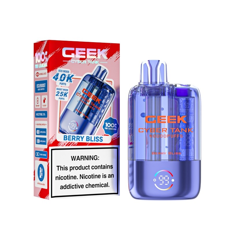 Keystone - Geek Cyber Tank 40 000 Puff Disposable