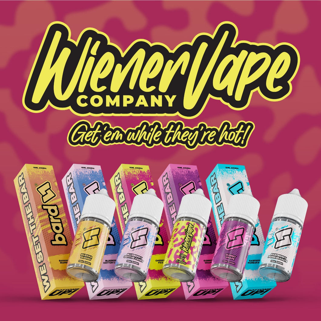 Bard x Wiener Vape LONGFILL - Cherry Fizz MTL/Salt 30ML