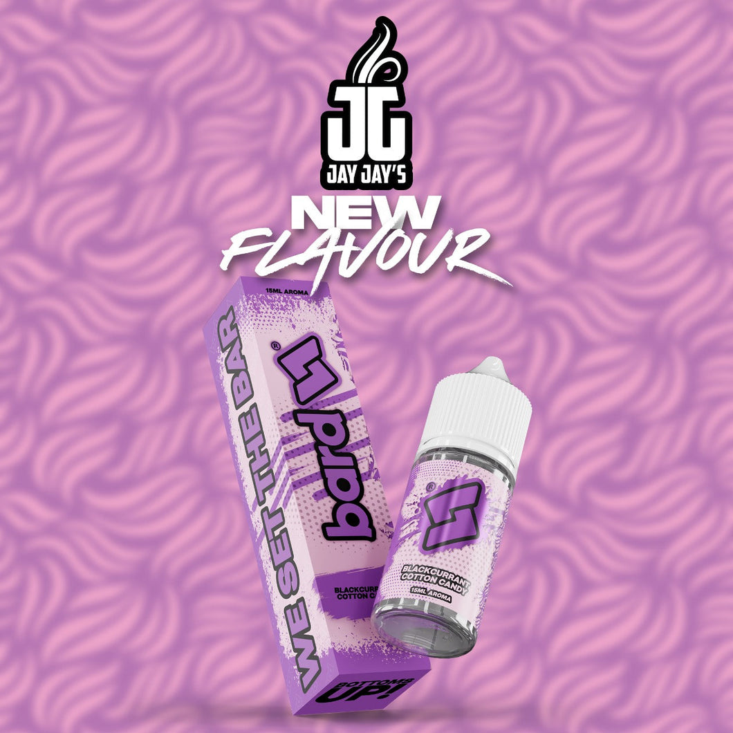 Bard x Jay Jay's LONGFILL - Blackcurrant Cotton Candy MTL/Salt 30ML