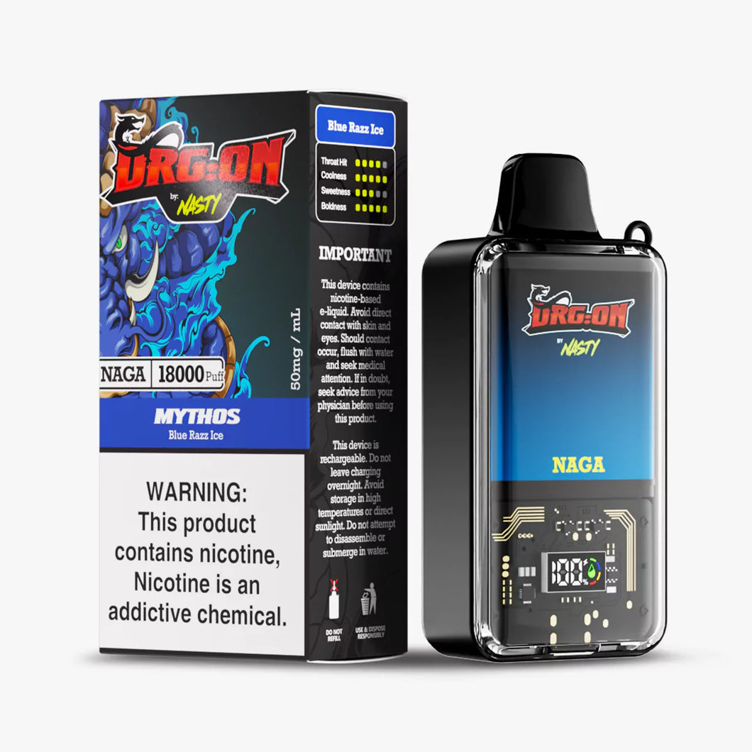Nasty Bar DRG:ON 18000 Puff Disposable, 50mg