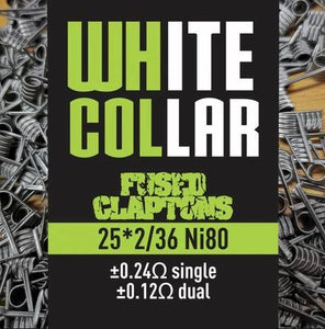 White Collar Coils - Fused Claptons 0.12 (Green)