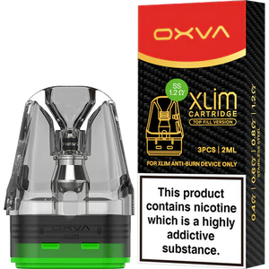 OXVA - Xlim (1.2ohm) Top Fill Cartridges Stainless 2ml, (1PC)
