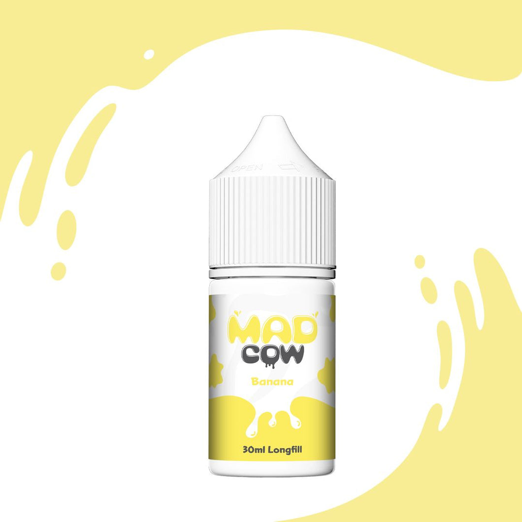 Mad Cow LONGFILL - Banana Salt/MTL 30ML