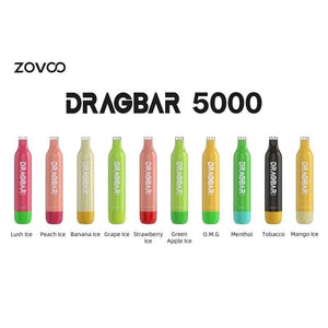 Zovoo DragbBar - 5000 Puff 50mg Rechargeable Disposable