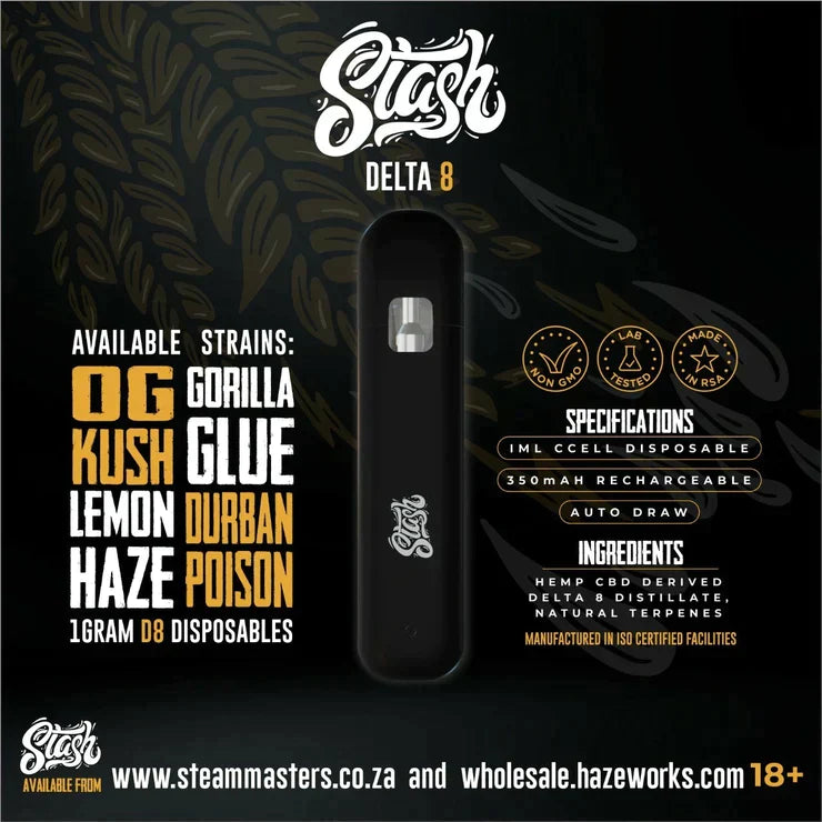 Stash Bar Delta 8, 1 Gram