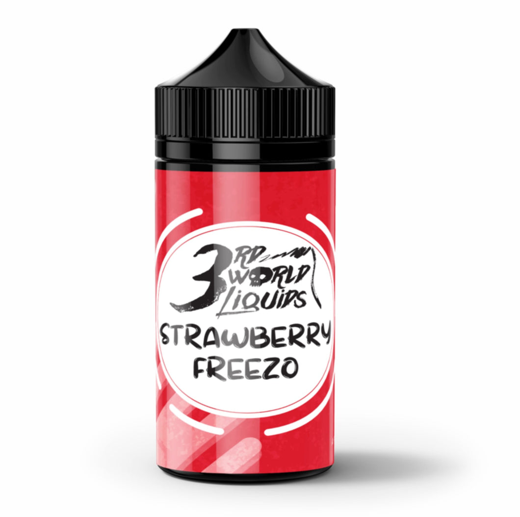 Cosmic Dropz: 3rd World Liquids - Strawberry Freezo 120ml