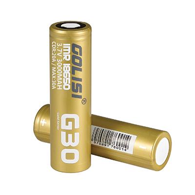 Golisi - G30 18650 Battery (2Batts in set) + Battery Case