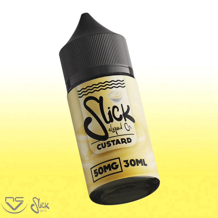 Slick E-liquid - Custard Nic Salt 30ml